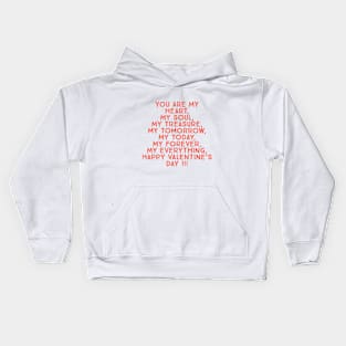 Valentine's  day gift Kids Hoodie